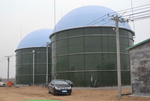 Planta de biogás
