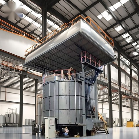Fermentador cerrado (in-vessel)